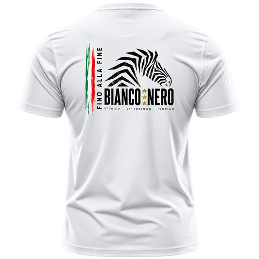 Bianconero β Storico Vittorioso Iconico Vintage Football T-Shirt