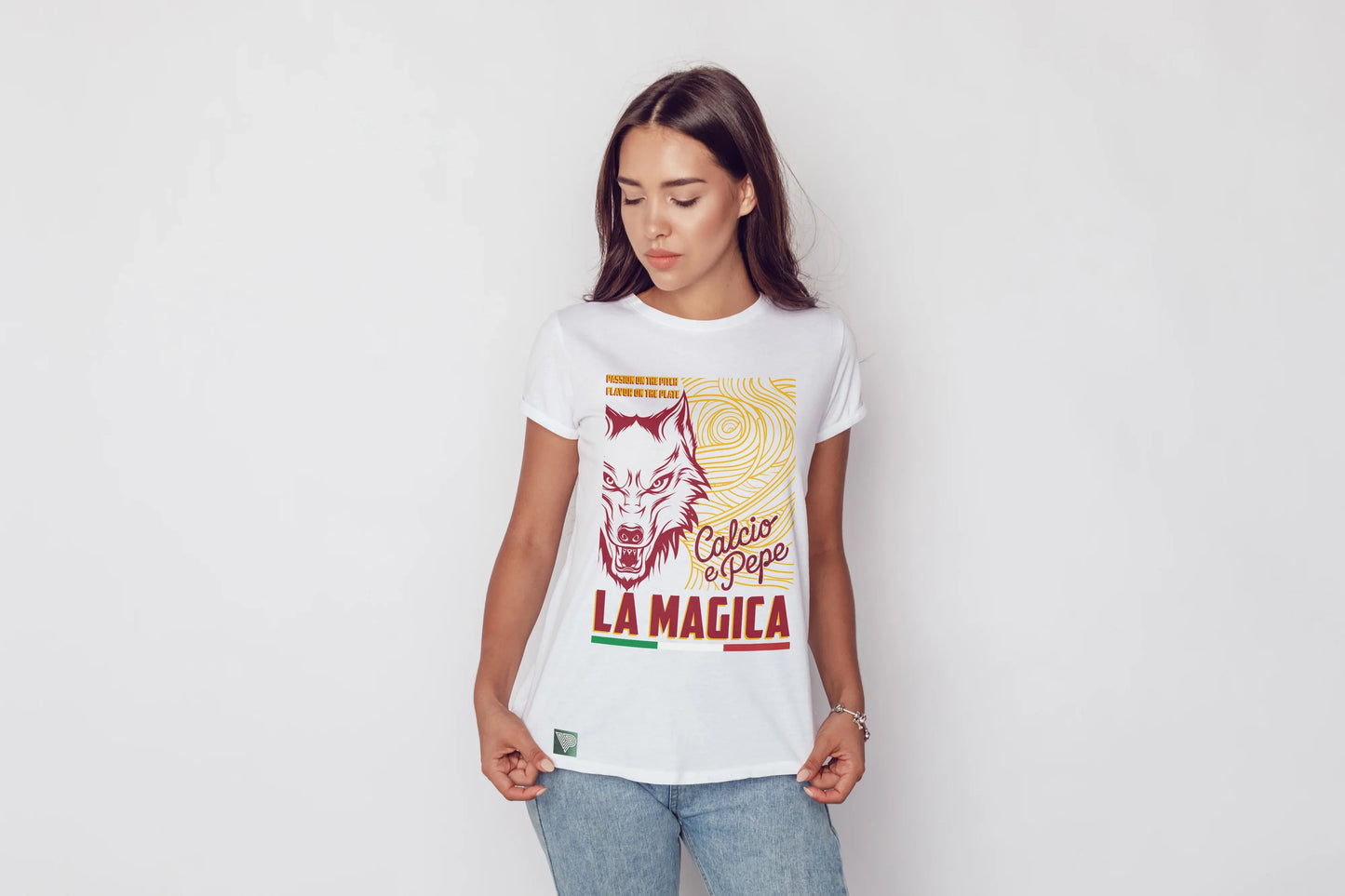 calcio e pepe vintage soccer t-shirt italian football culture design