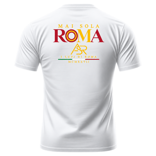 Mai Sola Roma β I Lupi di Roma Vintage Football T-Shirt