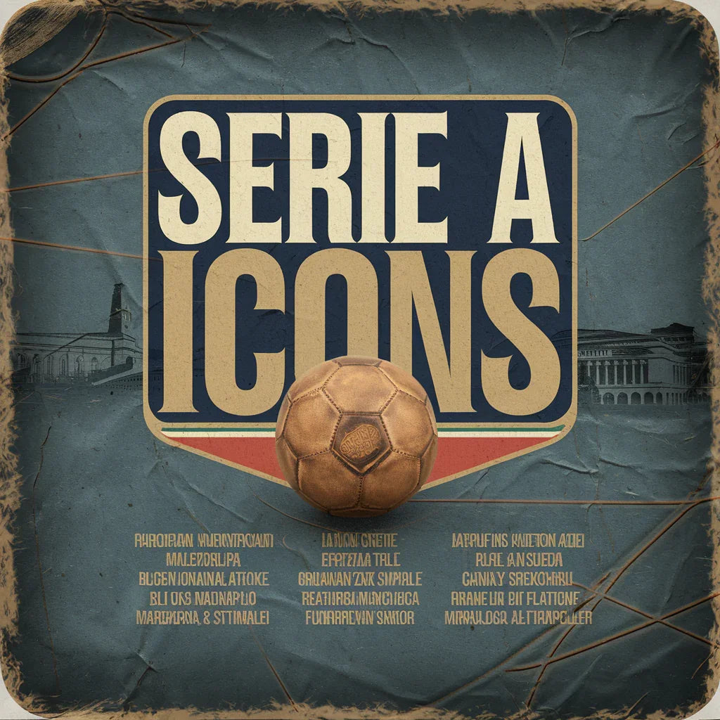 Serie A Icons Vintage Soccer T-Shirts