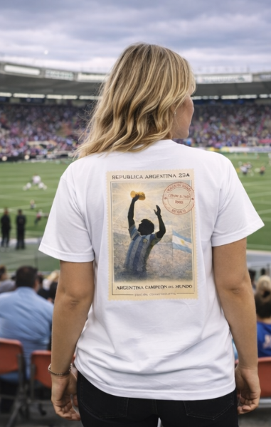 Global Glory 2026 Argentina 1986 Tribute T-Shirt