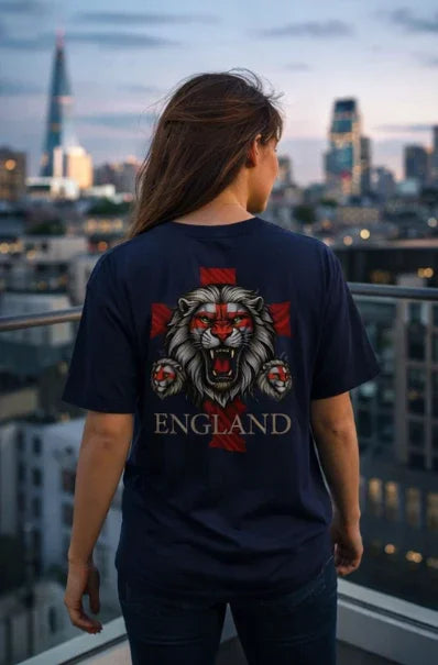 Global Glory 2026 England T-Shirt – Three Lions
