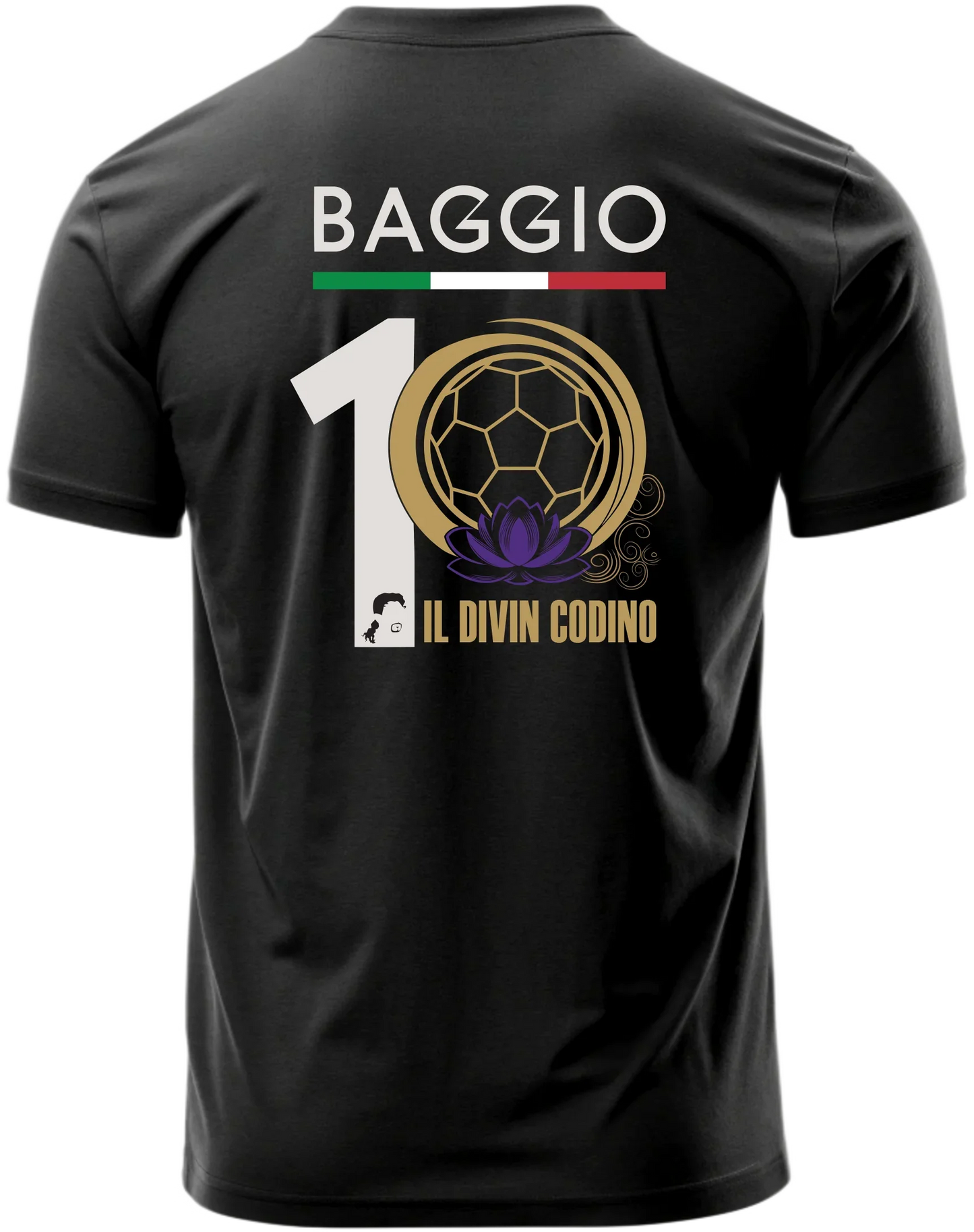 number 10 vintage football icon soccer t-shirt playmaker design