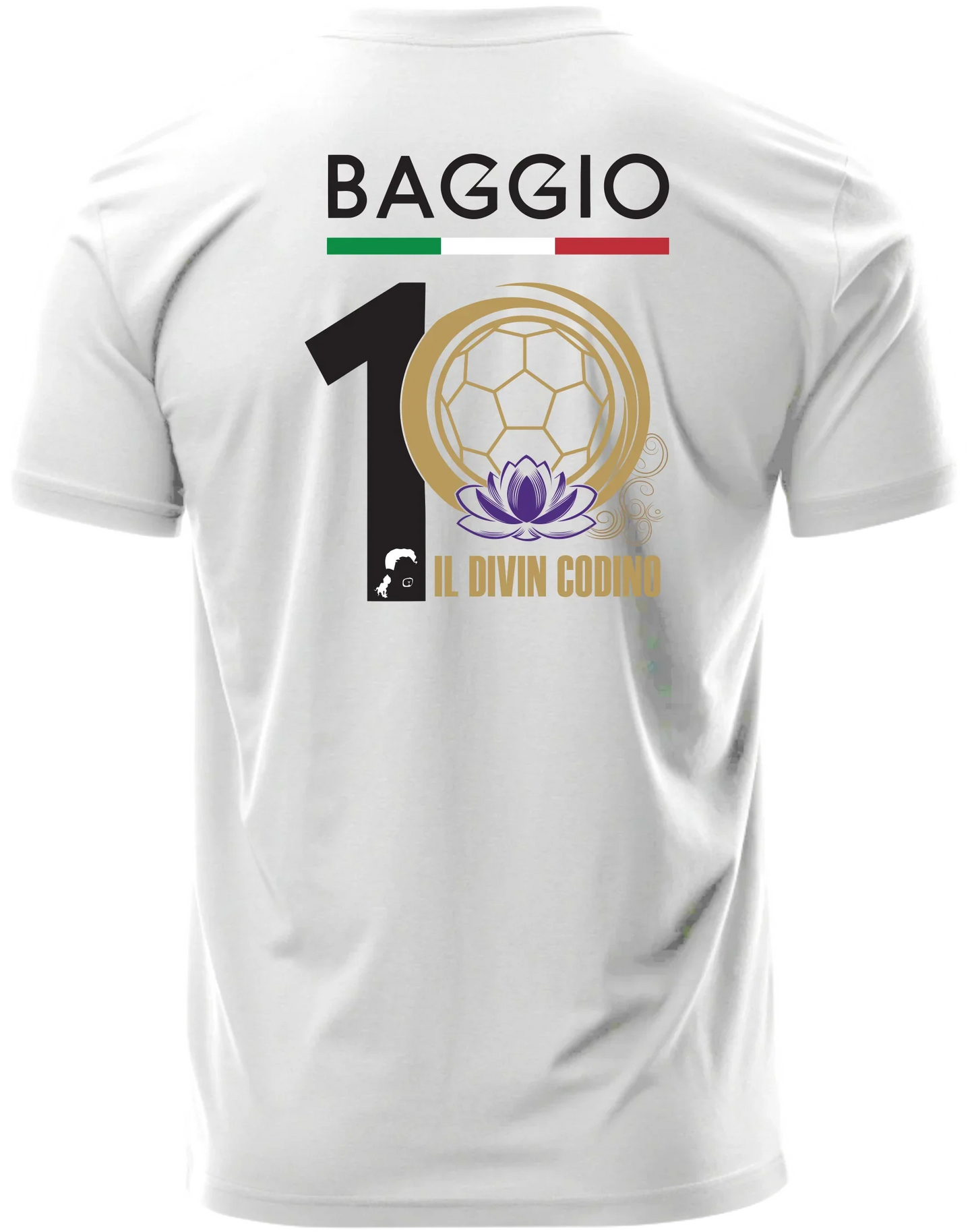 number 10 vintage football icon soccer t-shirt playmaker design