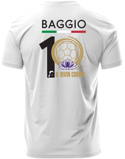 number 10 vintage football icon soccer t-shirt playmaker design