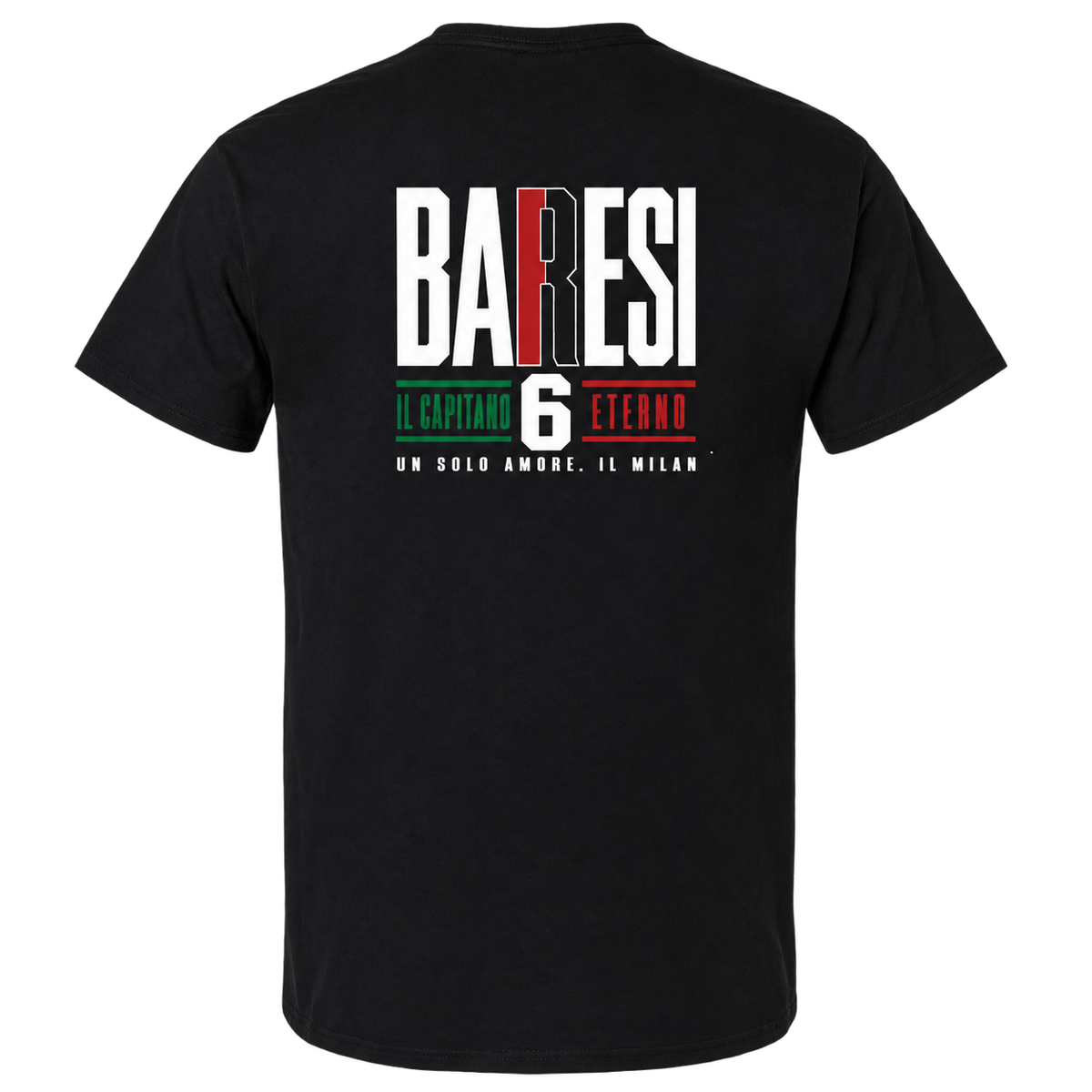 Baresi 6 – Il Capitano Eterno Vintage Football T-Shirt