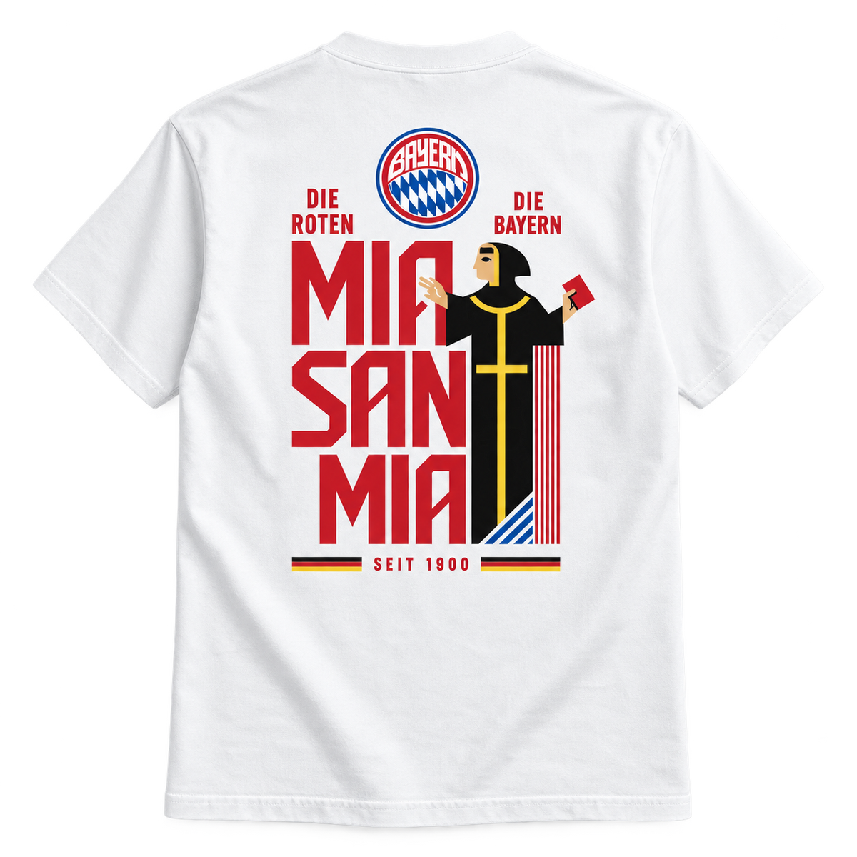 Mia San Mia Bayern Munich Vintage Soccer T-Shirt