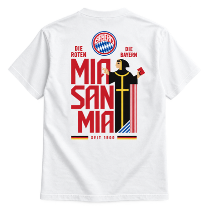 Mia San Mia Bayern Munich Vintage Soccer T-Shirt