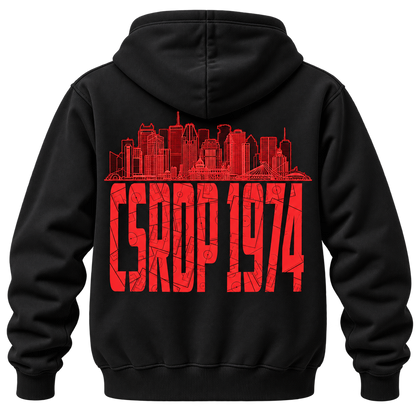 CSRDP- VPA Red Skyline Hoodie
