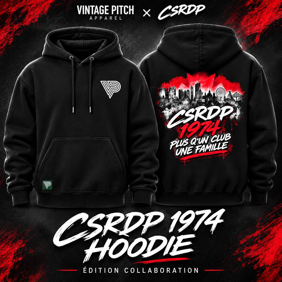 CSRDP- VPA Canadian Streetwear Graphic Hoodie