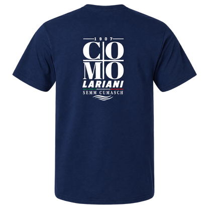 Como 1907 Vintage Soccer T-Shirt – Lariani Italian Football Graphic