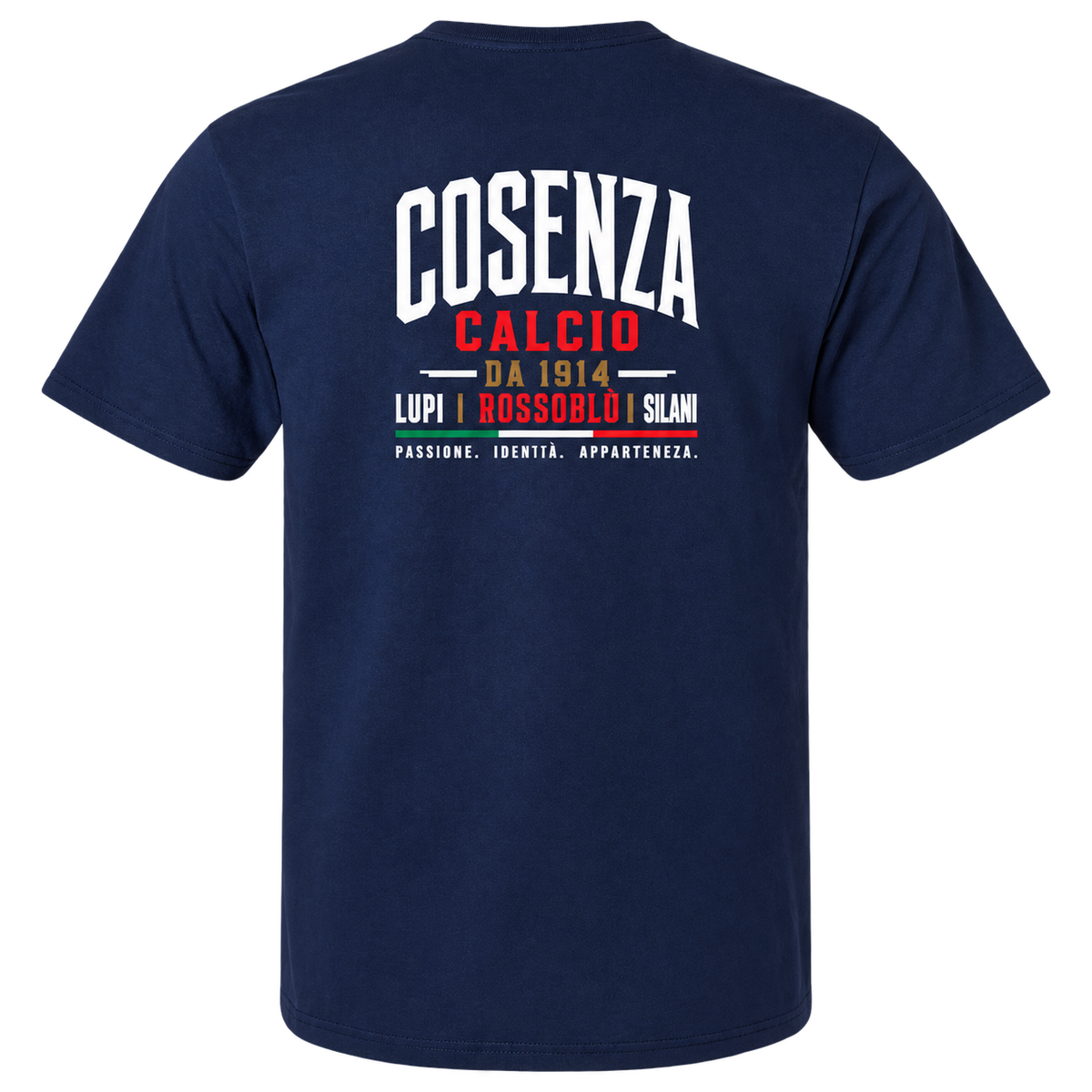 Cosenza Calcio – Lupi Rossoblù Vintage Football T-Shirt