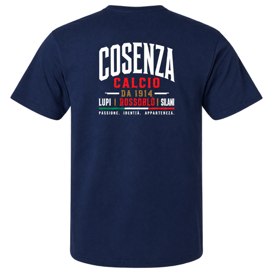 Cosenza Calcio – Lupi Rossoblù Vintage Football T-Shirt