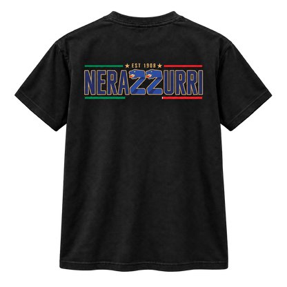 I Nerazzurri – 1908 Biscione Vintage Football T-Shirt