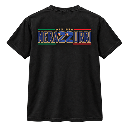 I Nerazzurri – 1908 Biscione Vintage Football T-Shirt