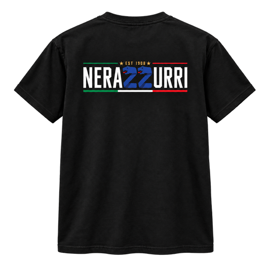 I Nerazzurri – 1908 Biscione Vintage Football T-Shirt