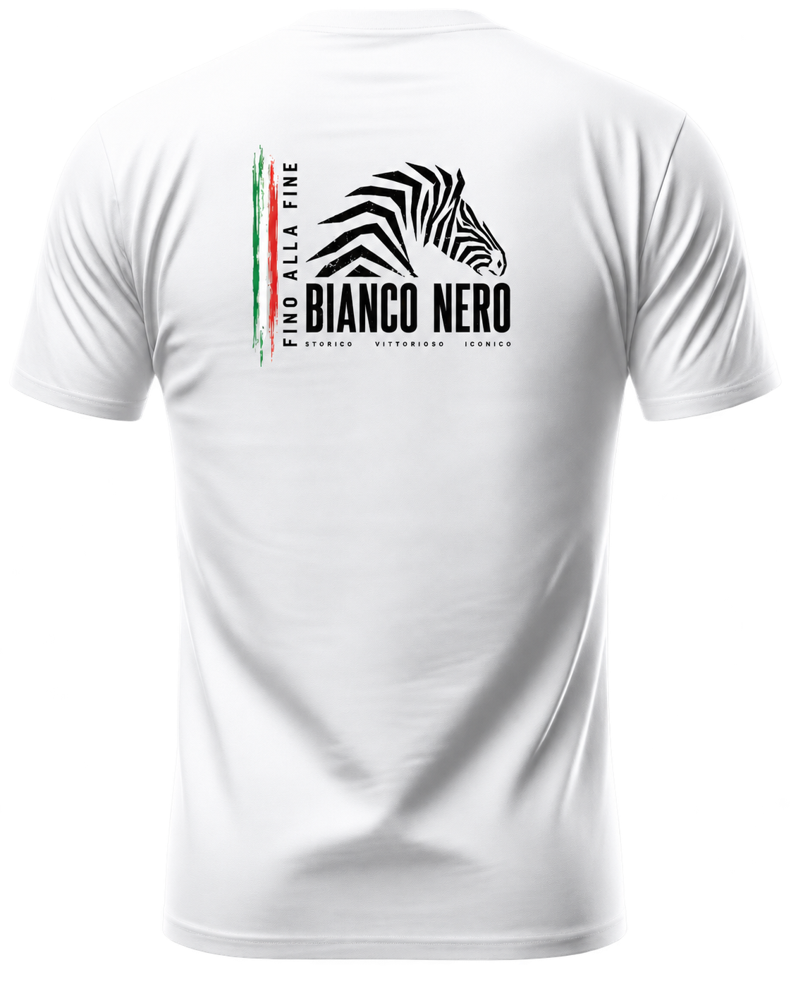 Bianconero – Storico Vittorioso Iconico Vintage Football T-Shirt