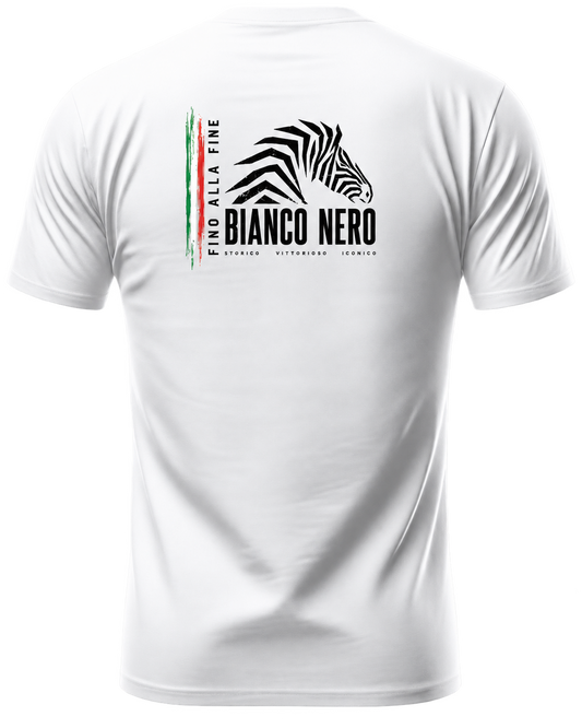 Bianconero – Storico Vittorioso Iconico Vintage Football T-Shirt
