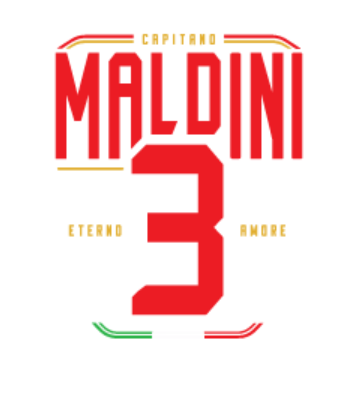 Maldini 3 – Eterno Amore Vintage Football T-Shirt