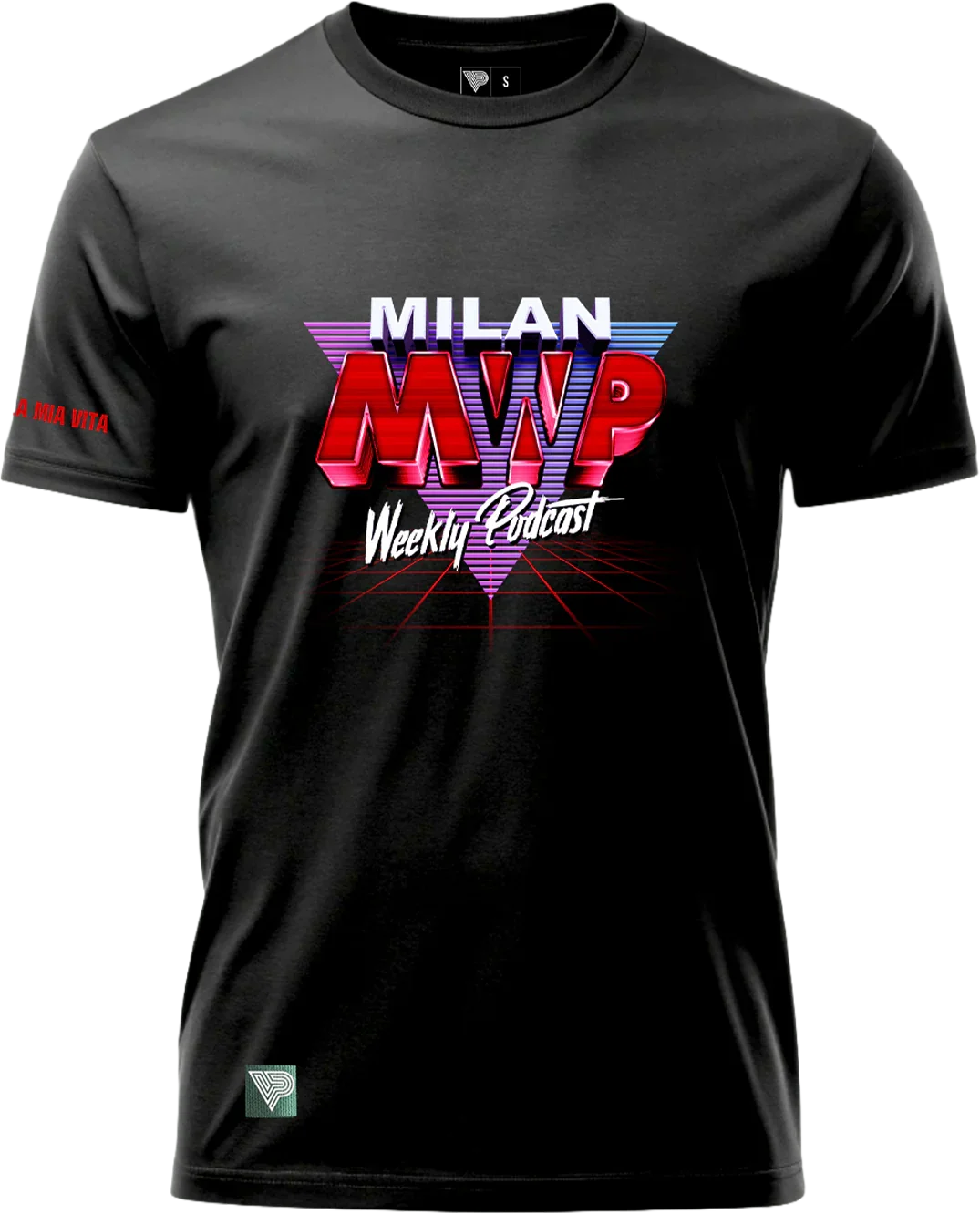 vintage milan soccer t-shirt montreal milano football culture design