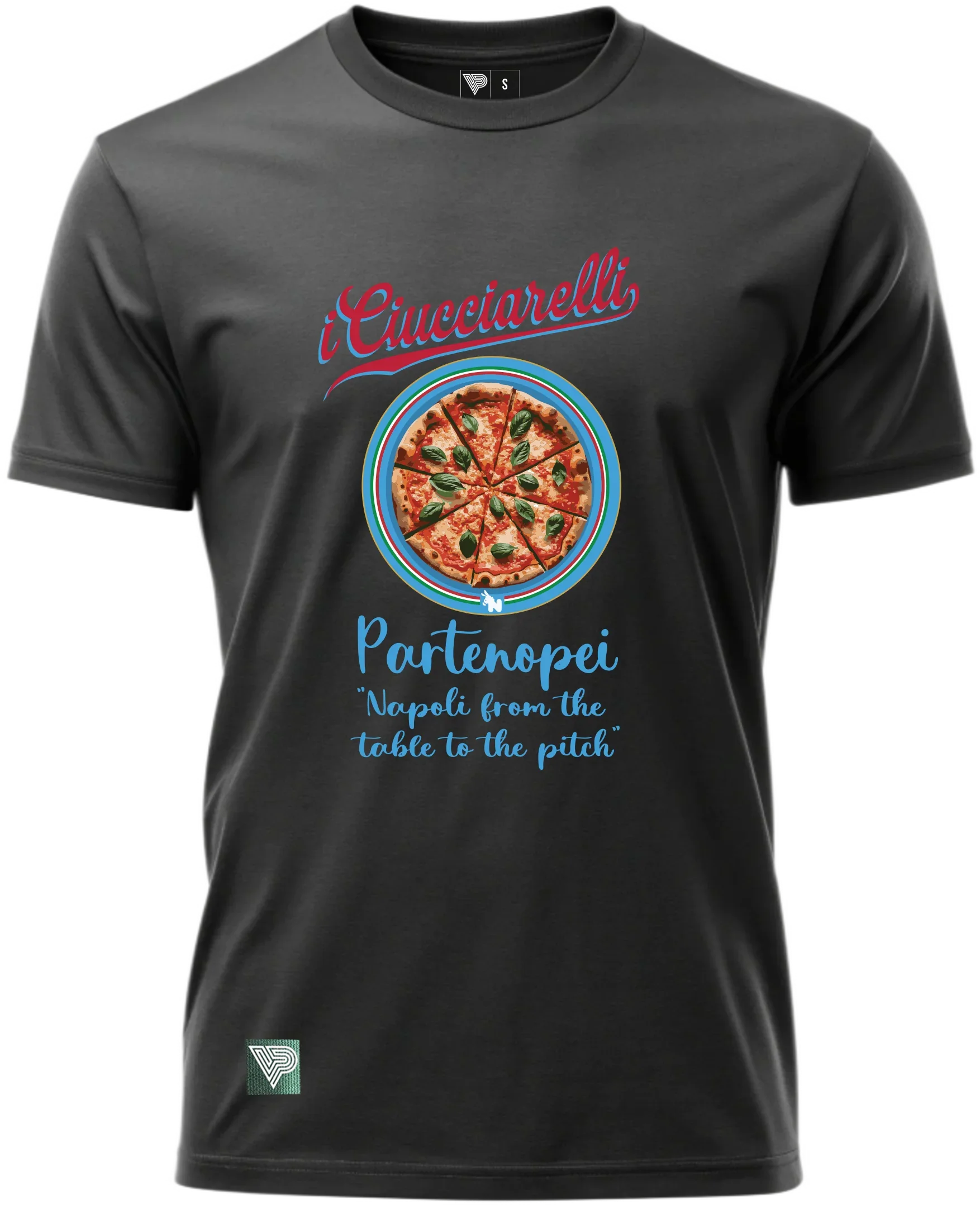 napoli passion vintage soccer t-shirt pizza football culture design
