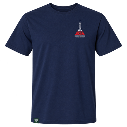 ICI C’EST PARIS Soccer T-Shirt – Vintage Eiffel Tower Football Graphic