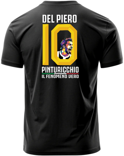 football artist back print soccer t-shirt