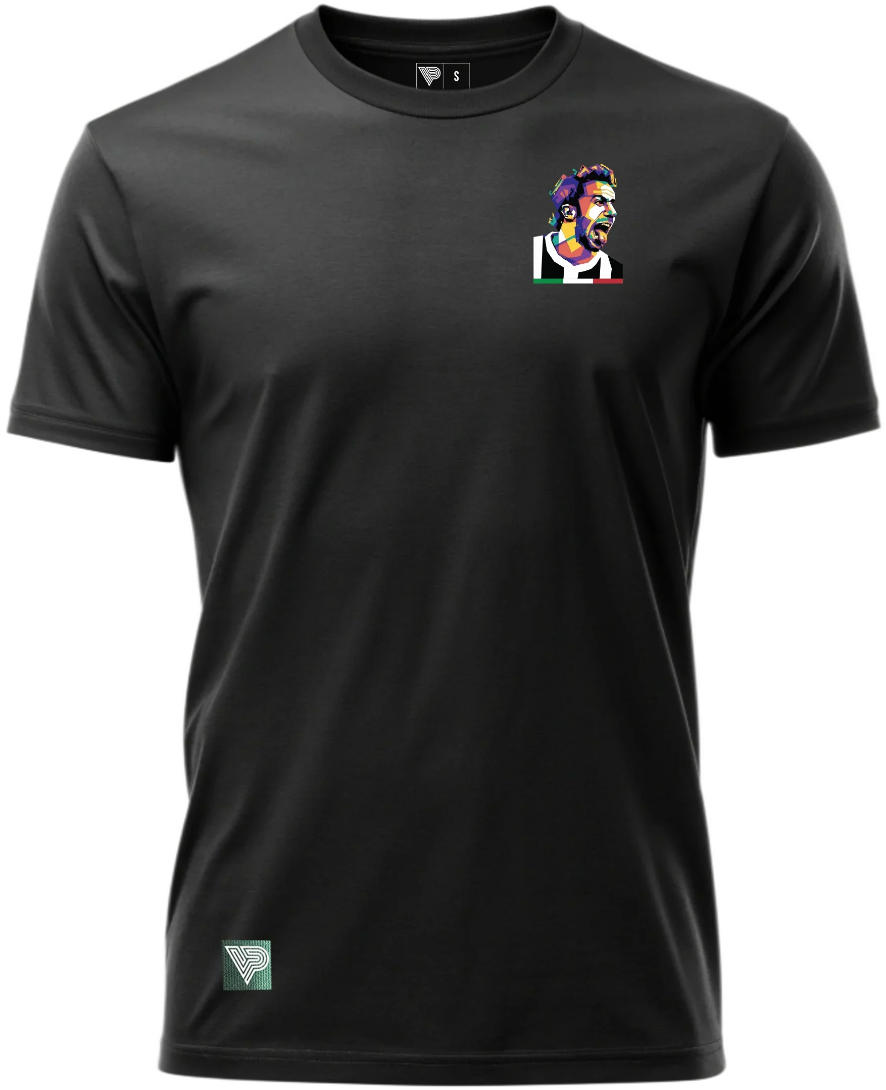 football artist front and back soccer t-shirt creative back print design