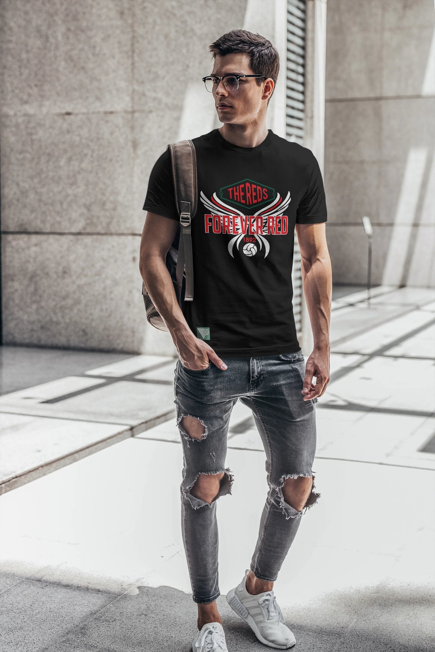 vintage reds soccer t-shirt football culture loyalty design