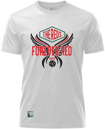 vintage reds soccer t-shirt football culture loyalty design