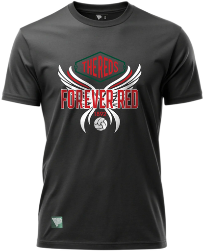 vintage reds soccer t-shirt football culture loyalty design