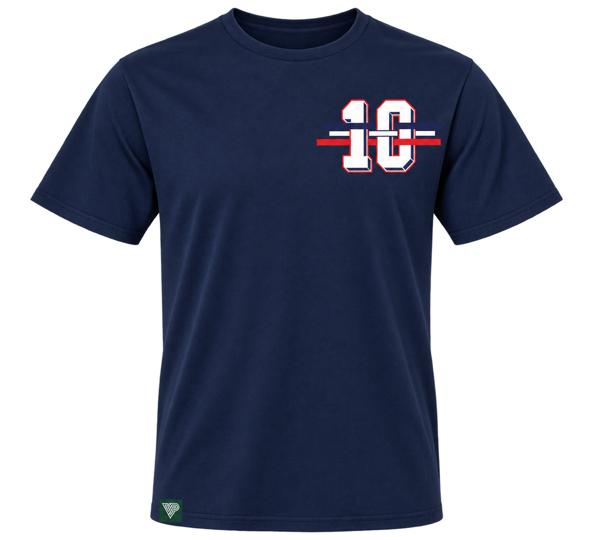 Zidane 10 – Zizou “Ne Parle Qu’Avec La Balle” Vintage Football T-Shirt
